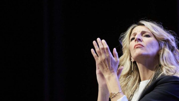 Yolanda Díaz reclama al PSOE una “tasa Trump” para que las tecnológicas de EE UU tributen en España